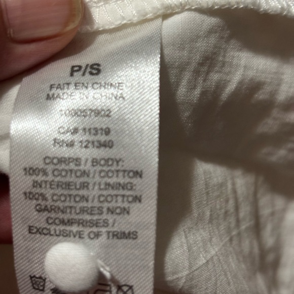 Dynamite White Eyelet puffed sleeve Midi Dress small NWT - Picture 11 of 14